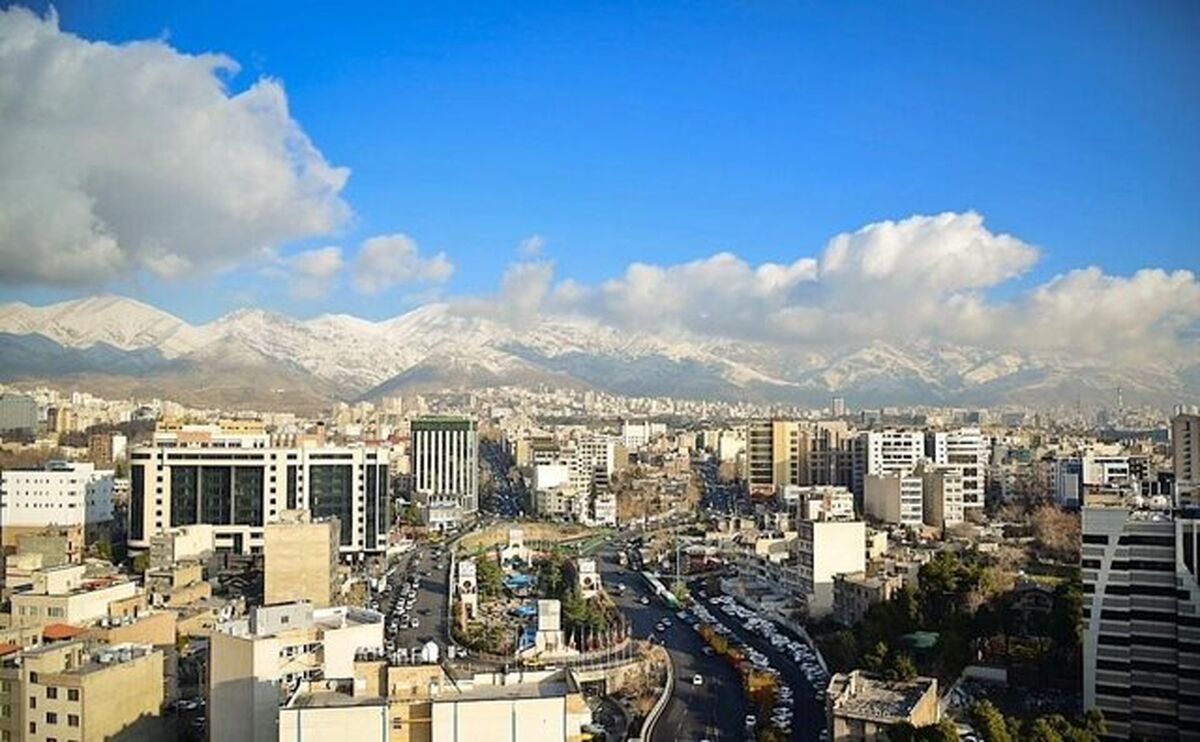 کاهش تدریجی دمای هوای تهران