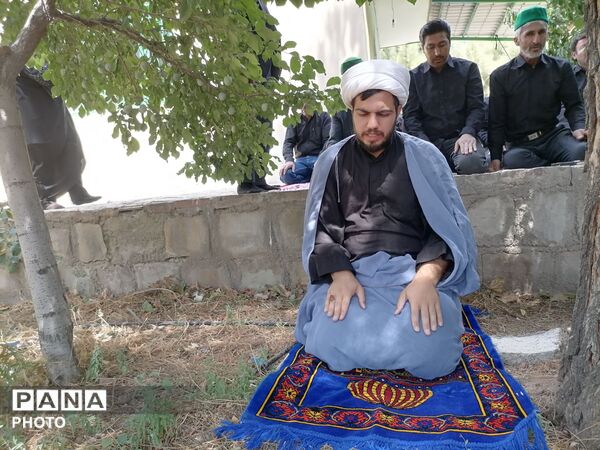 مراسم عزاداری شهادت امام حسن مجتبی(ع)در امامزاده شهربار