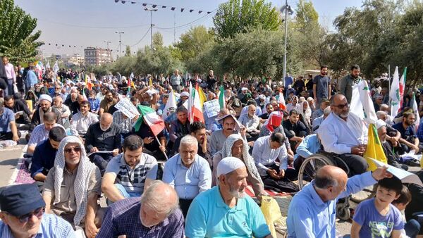 برگزاری نماز جمعه نصر به امامت رهبر معظم انقلاب اسلامی 