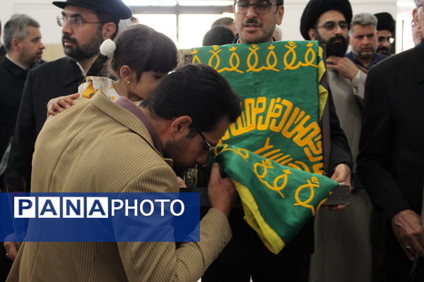 استقبال از خادمین رضوی در یزد