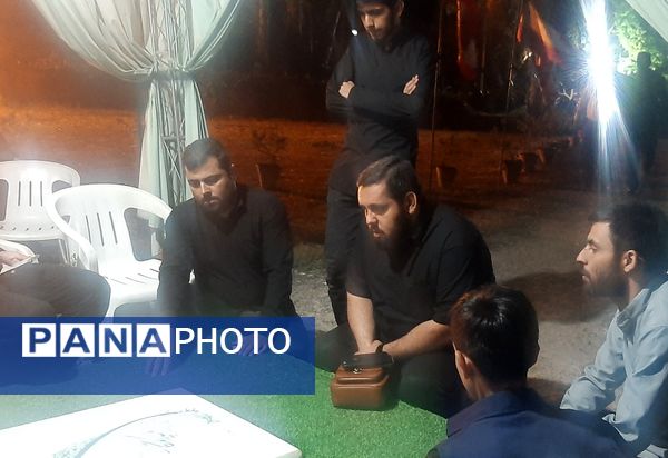 هیات عزاداری دانش‌آموزی در رویداد تخصصی تربیت مربیان ارشد اردویی کشور