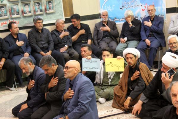 ملکان در سوگ شهدا؛ فریاد وحدت علیه جنایت صهیونیستی