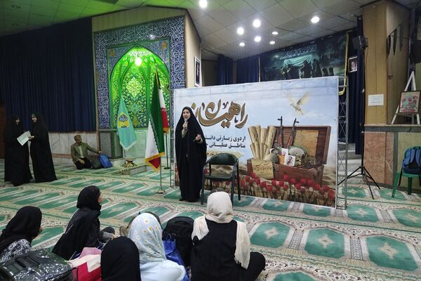 آغاز سفر دختران چهاردانگه به سوی دیار نور و سرزمین مقدس