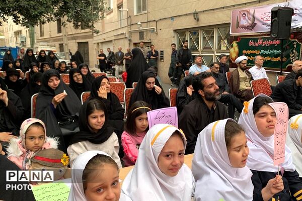 نامگذاری کوچه شهیده آوین امیر کاشانی به مناسبت روز دختر 