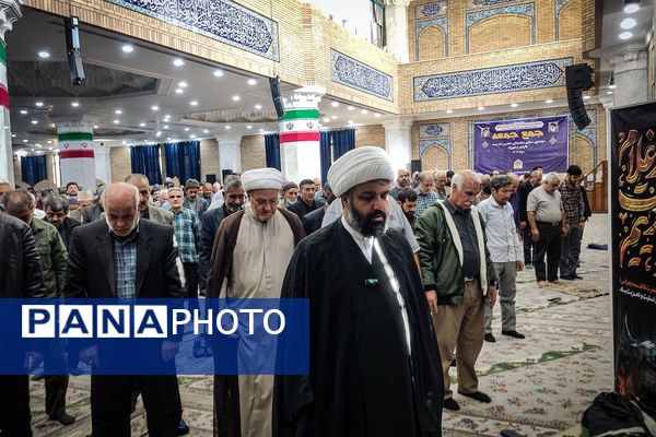 میز خدمت اداره فرهنگ شهرستان ری در مراسم نمازجمعه باقرشهر و کهریزک 