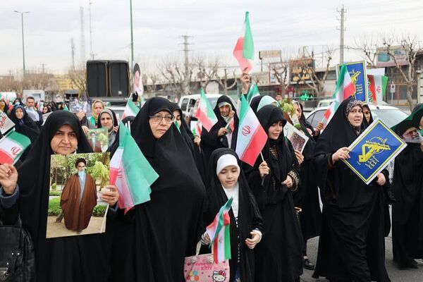 حضور مردم چهاردانگه در جشن چهل و هفتمین سالگرد شکوهمند انقلاب اسلامی