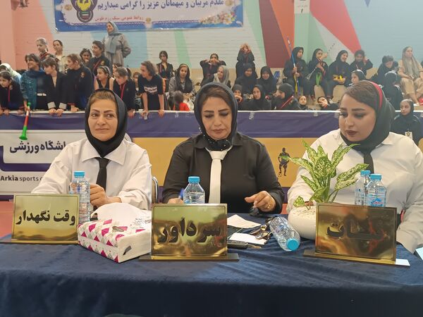 رقابت‌های ملی دفاع شخصی دختران رزمی کار در مشهد