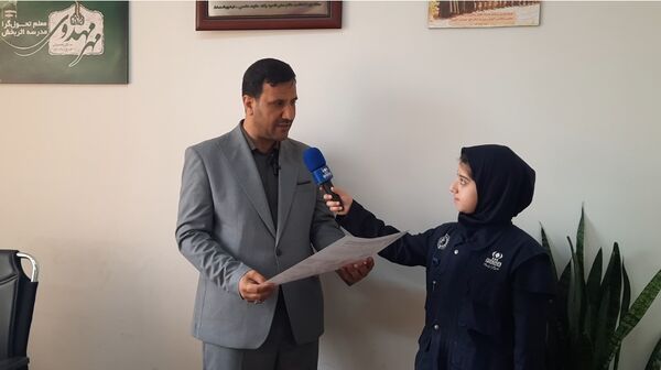 پویش پشتیبانی از جبهه مقاومت لبنان و فلسطین در اداره‌کل آموزش‌ و پرورش استان خراسان رضوی