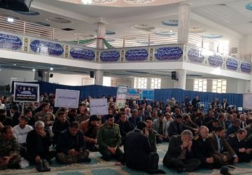 شهر لردگان امروز شاهد تجلی قدرت مردمی بسیجی بود