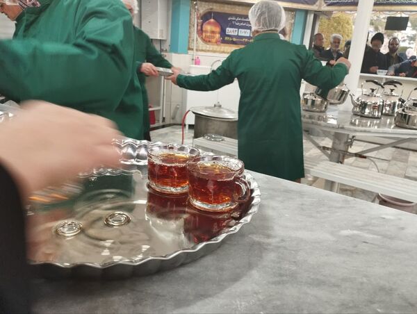 روزهای چراغ برات‌‌‌ در آرامگاه شهید مدرس کاشمر