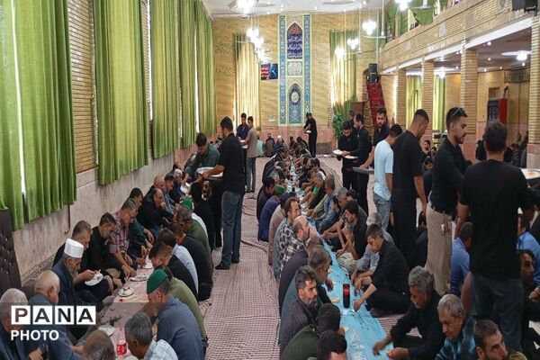مراسم عزاداری امام رضا علیه السلام در حسینیه شهر بار نیشابور