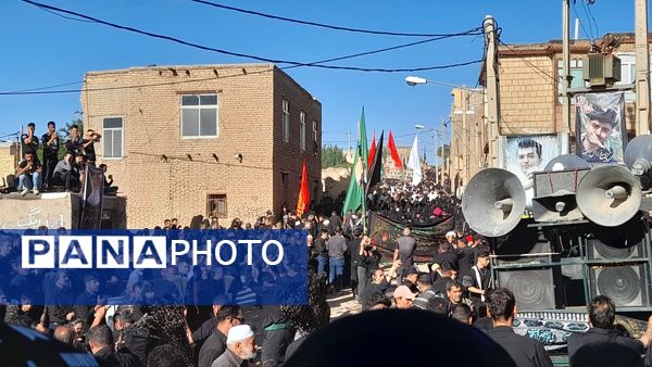 عزاداری عاشورا در روستای برزنون