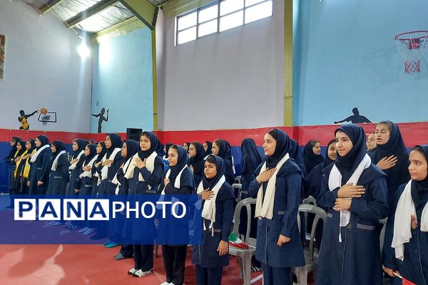 افتتاحیه المپیاد ورزشی درون مدرسه‌ای در منطقه کهریزک 