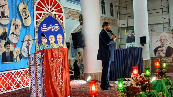 مراسم ششمین سالروز شهادت سردار سلیمانی در مصلی نظرآباد 