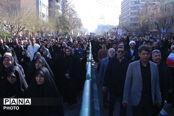 تهران در سوگ رهبر شهید انقلاب