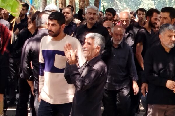 شکوه عزاداران رضوی در لردگان