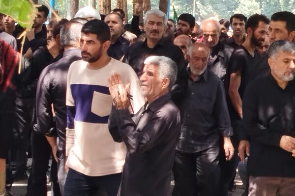 شکوه عزاداران رضوی در لردگان