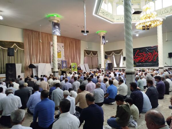 نماز باشکوه عید سعید قربان در شهرستان کاشمر 