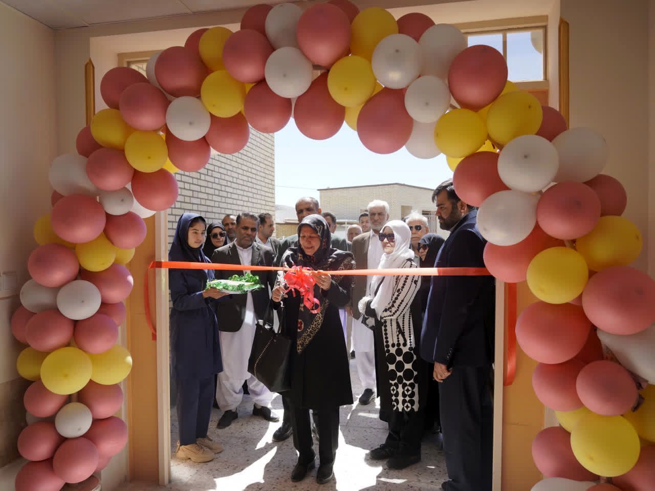 افتتاح مدرسه ۸ کلاسه «سیادَک» نصرت‌آباد زاهدان