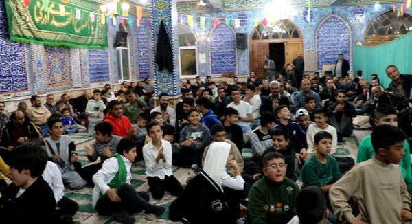 جشن باشکوه نیمه‌شعبان در امامزاده عبدالله (ع) روستای زیارت