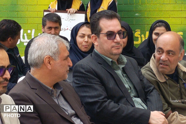 یاد شهدای دانش‌آموز مدرسه شجره طیبه میناب، پویش ملی کاشت نهال امید شهرستان بجنورد 