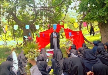 اردوی دانش‌آموزی و جشن روز دختر در آموزشگاه نجمه ملکشیر
