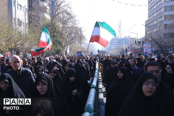 تهران در سوگ رهبر شهید انقلاب