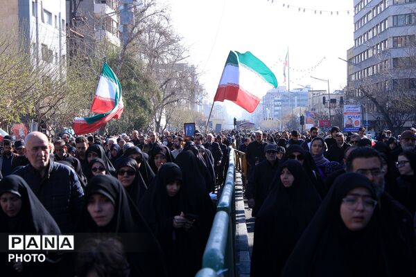 تهران در سوگ رهبر شهید انقلاب