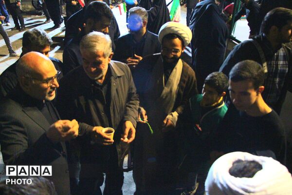 حضور و بازدید مسئولان استانی از موکب‌های آموزش و پرورش