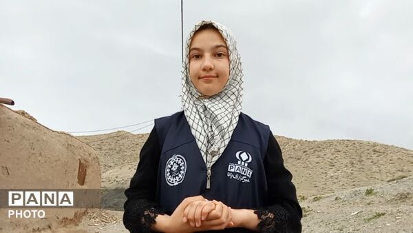 بارش باران بهاری در روستا بتو 