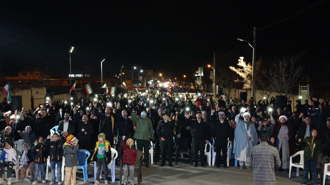 برگزاری جشن باشکوه پیروزی انقلاب اسلامی در شهرستان خلیل‌آباد 