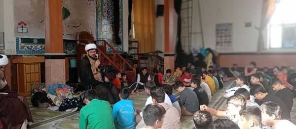 روز دوم اعتکاف پسران آشخانه 