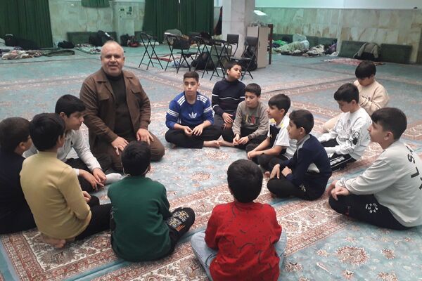 اعتکاف دانش‌آموزی شهرستان سنندج