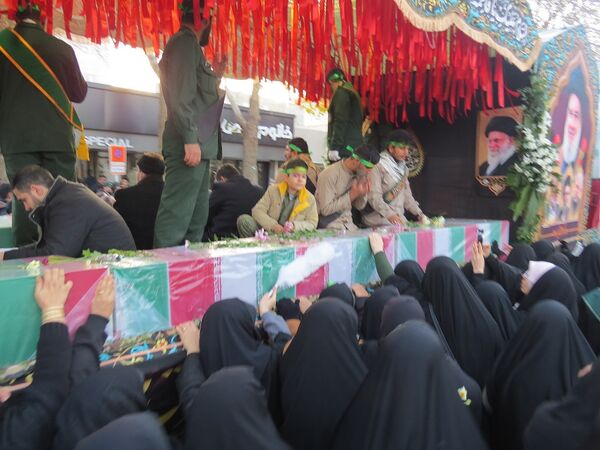 استقبال از شهدای گمنام در شهرستان بجنورد 