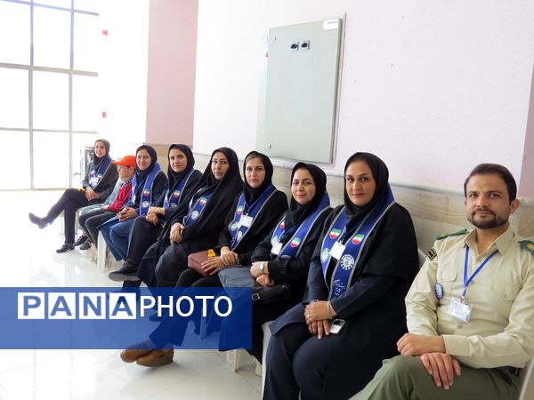 اردوی تمشک دختران بجنورد در اردوگاه شهید چمران 