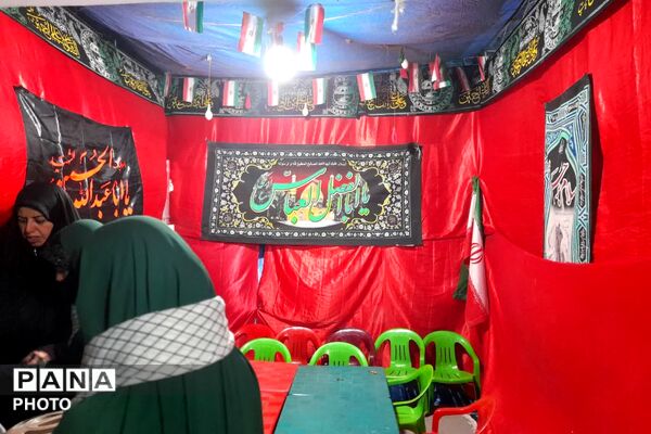 ریحانه‌های جانفدا خدمت به مهمانان امام حسین(ع) را آغاز کردند