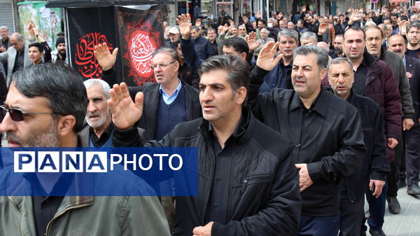 حرکت دسته عزاداری شهادت حضرت امیرالمومنین