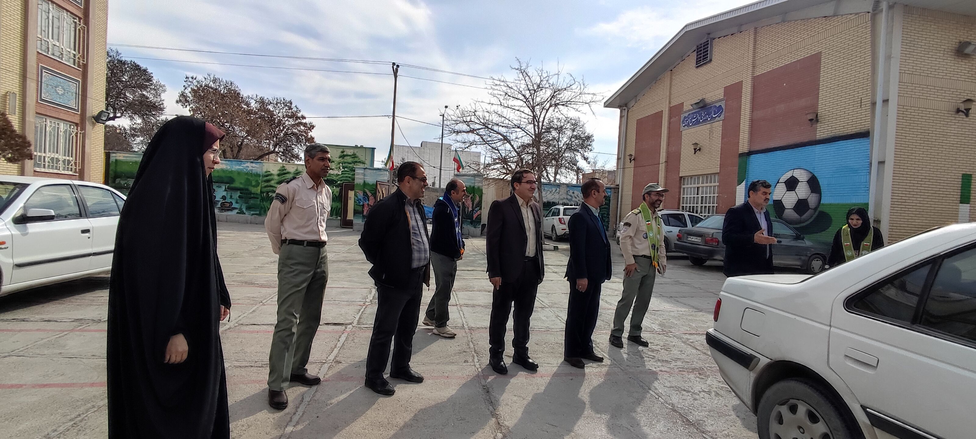 بازدید مدیر سازمان دانش‌آموزی خراسان شمالی از کلاس‌های ضمن خدمت سازمان‌دانش‌آموزی