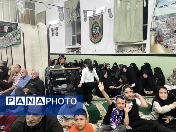 عزاداری و تغزیه خوانی خرابه شام و اجرای سرود بی بی رقیه