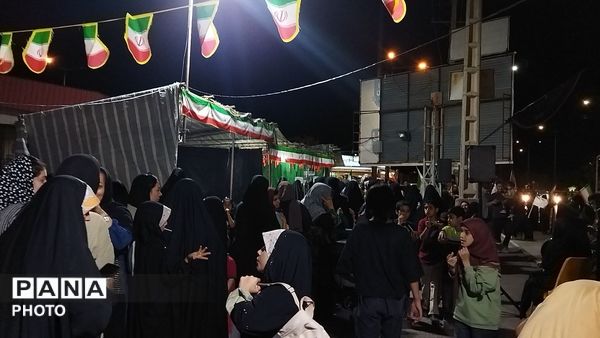 اجتماع مردمی در پارک دانشجوی نیشابور 