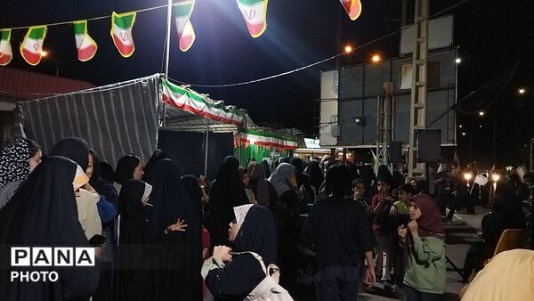 اجتماع مردمی در پارک دانشجوی نیشابور 