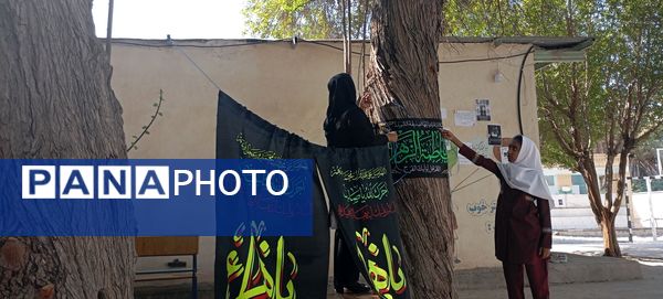 مراسم ایام فاطمیه و برپایی موکب در مدرسه مولوی