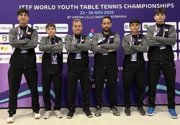 قرعه طلایی برای پسران نوجوان پینگ‌پنگ ایران در جهان/ یک قدم تا کسب مدال