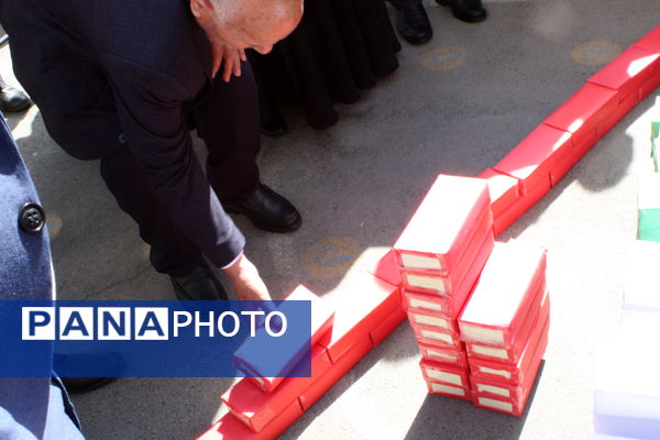 آیین خشت‌گذاری دبستان شهید خداقلی