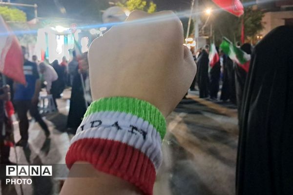 شب هفتاد و هفتم حضور شبانه در میدان نماز شهرری 