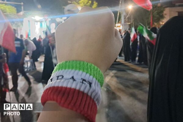 شب هفتاد و هفتم حضور شبانه در میدان نماز شهرری 