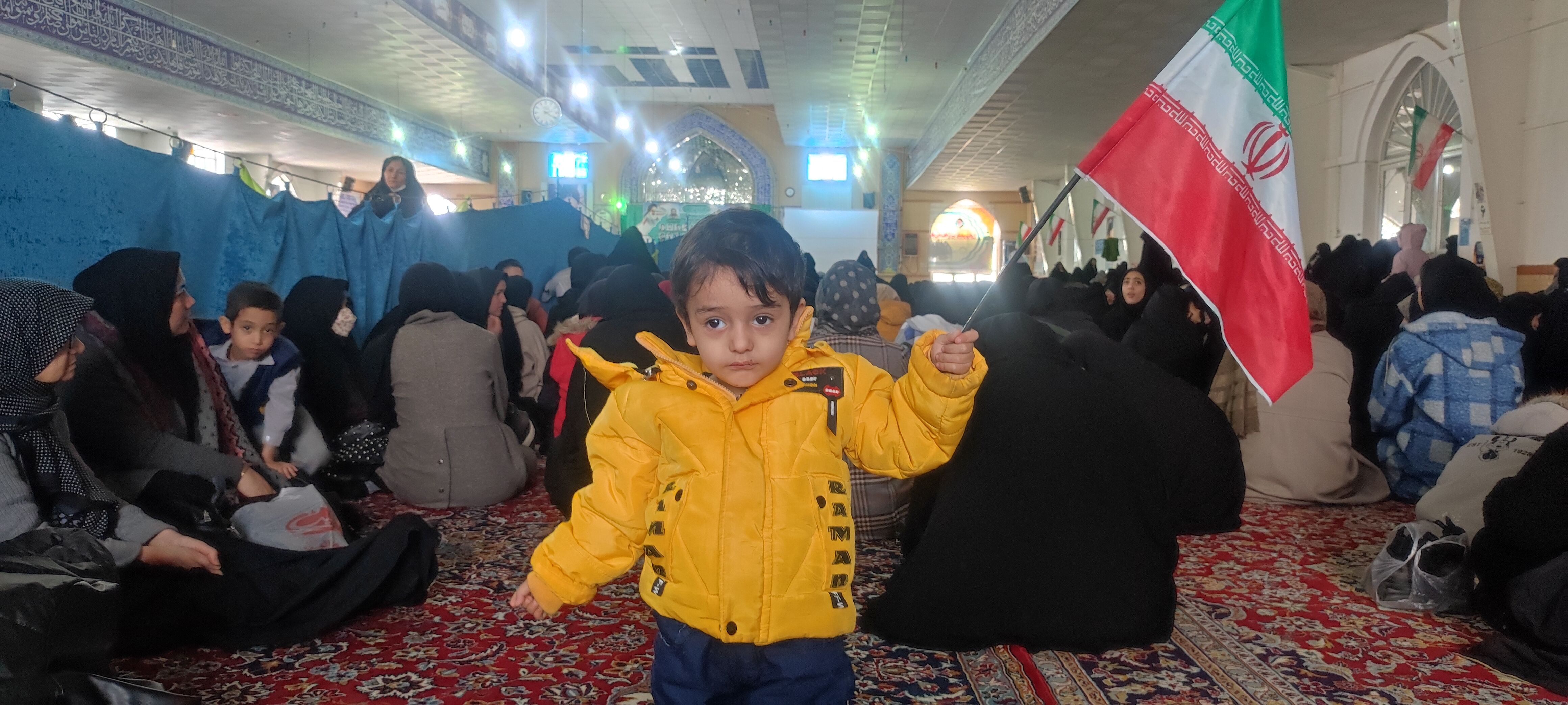 گرامیداشت سالروز تشییع ۳۱ شهید شهرستان شیروان در مصلی این شهر
