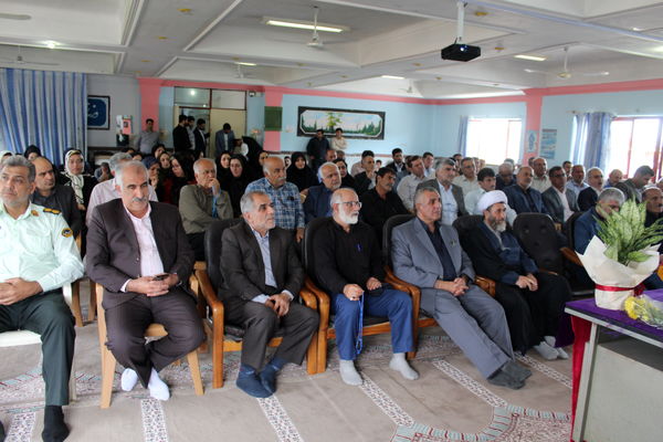 مراسم تودیع و معارفه رئیس جدید آموزش و پرورش بندپی شرقی