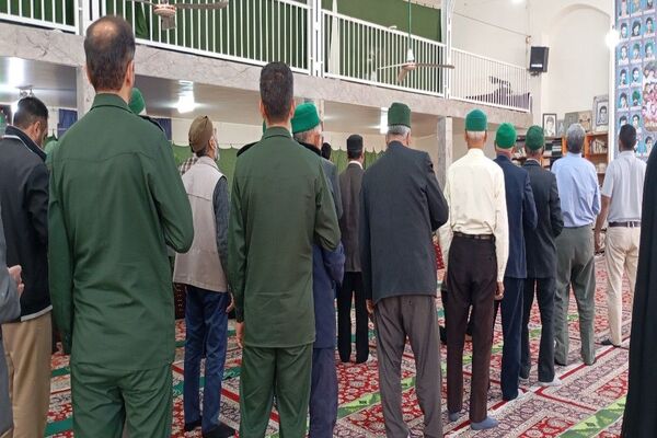 اقامه نماز جمعه همزمان با وفات حضرت معصومه (س) در مسجد جامع شهر بار نیشابور
