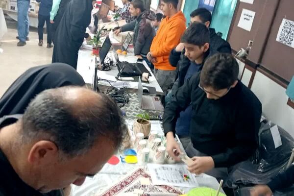 نمایشگاهی از دستاوردهای استعدادهای درخشان